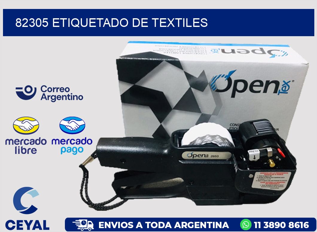 82305 Etiquetado de textiles