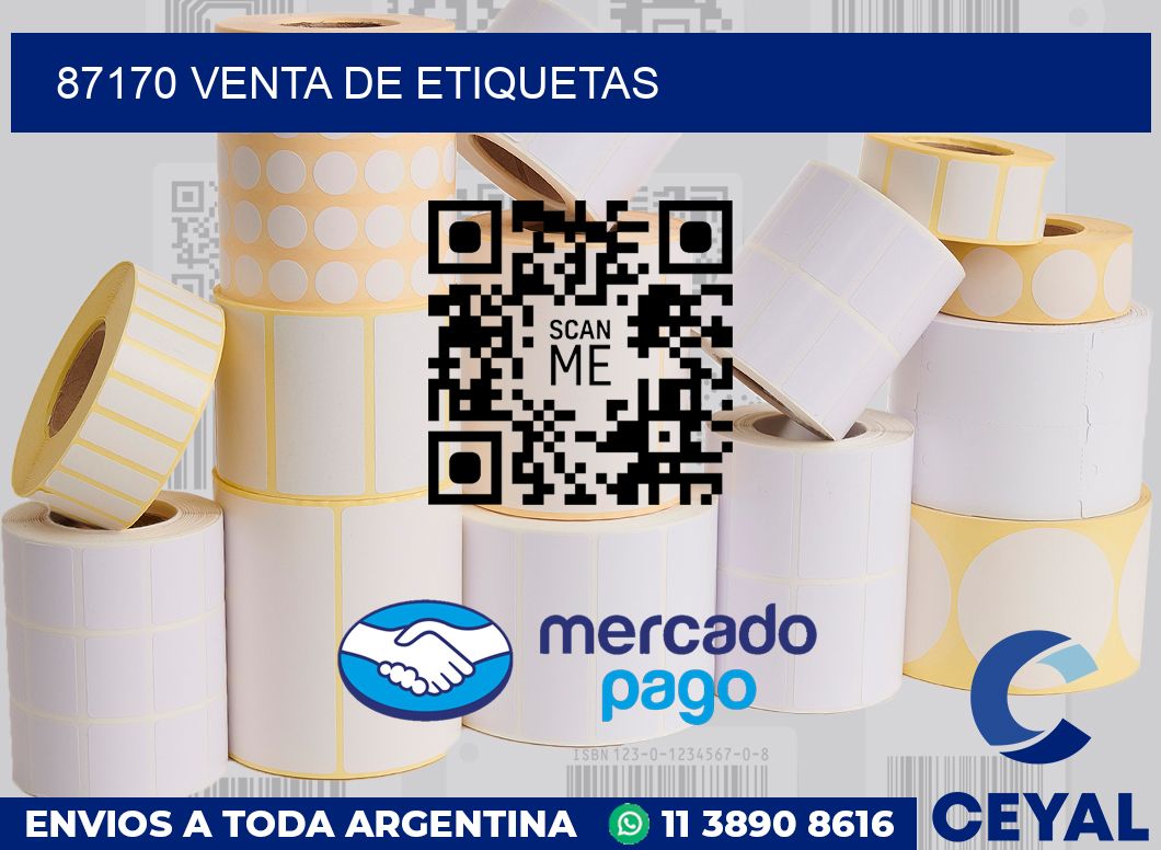 87170 venta de etiquetas