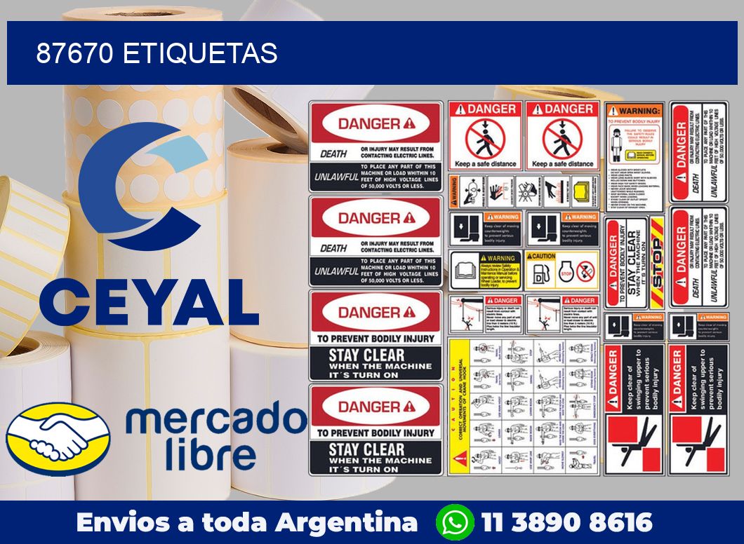 87670 etiquetas