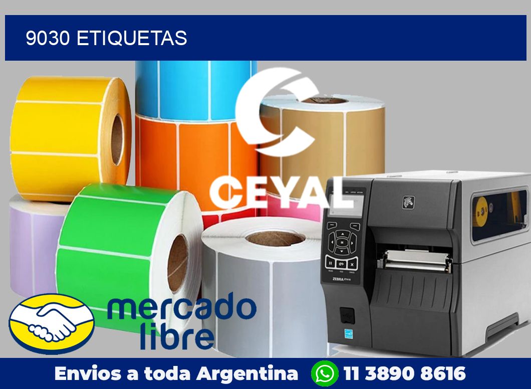 9030 etiquetas