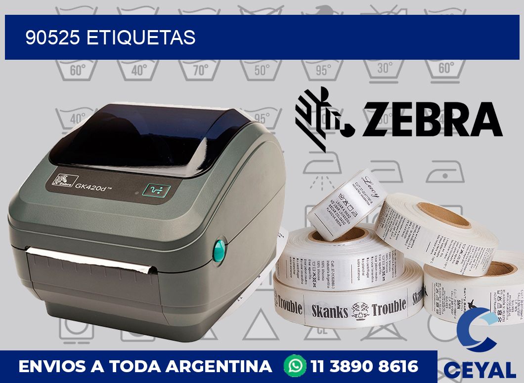 90525 etiquetas
