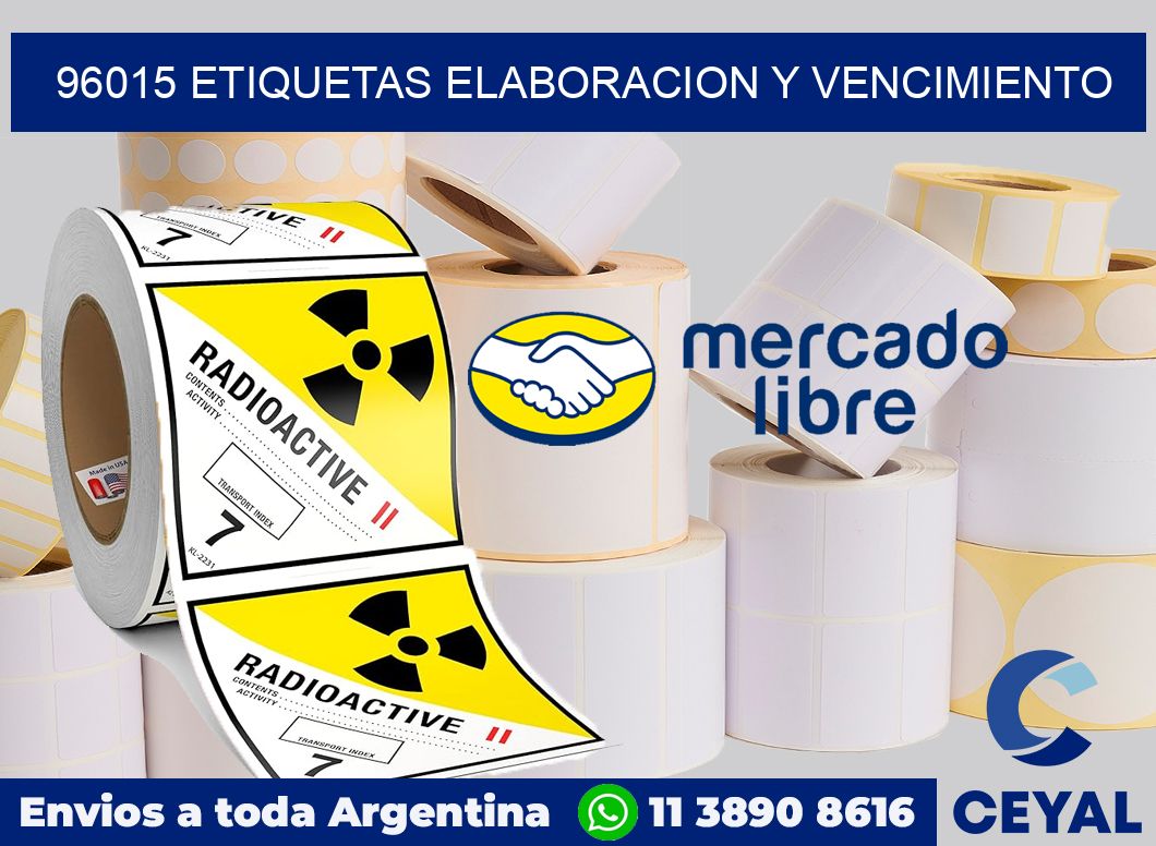 96015 Etiquetas elaboracion y vencimiento