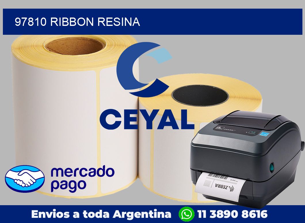 97810 ribbon resina