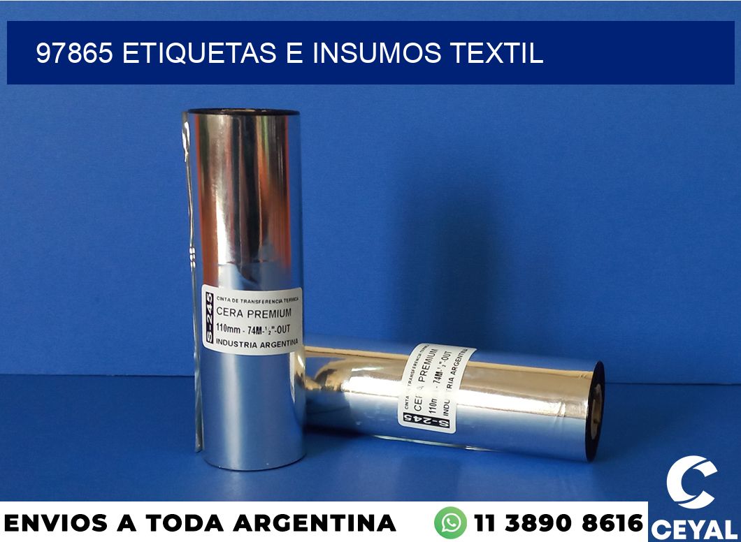 97865 etiquetas e insumos textil