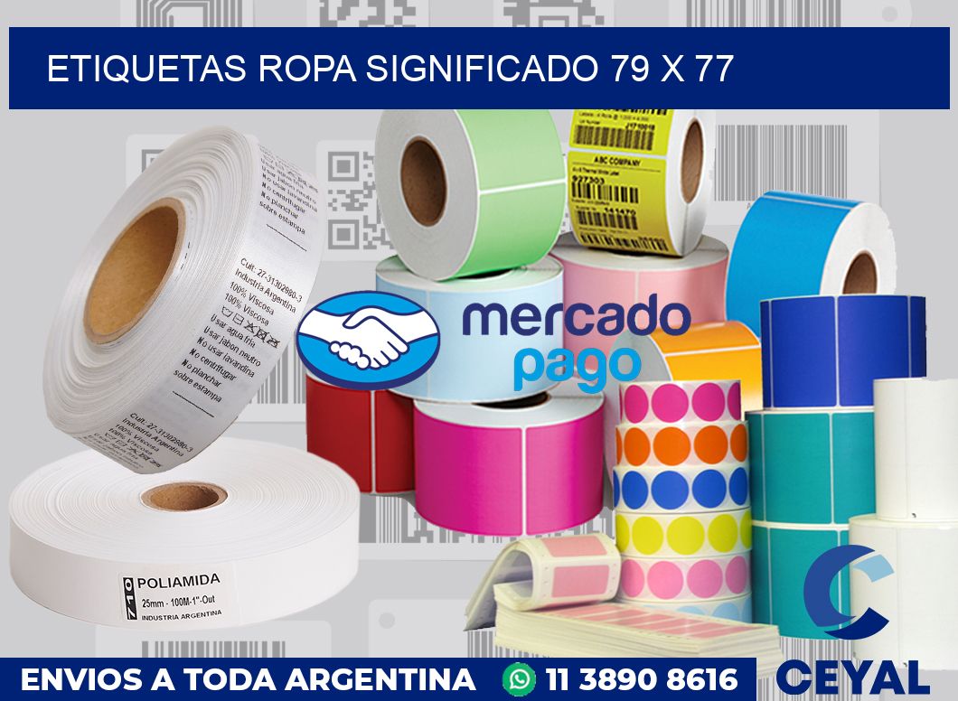 Etiquetas ropa significado 79 x 77