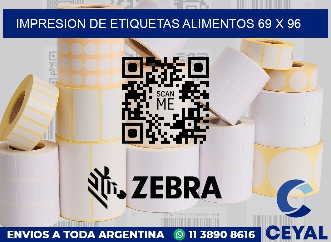 Impresion de etiquetas alimentos 69 x 96