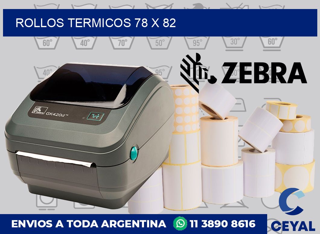 Rollos termicos 78 x 82