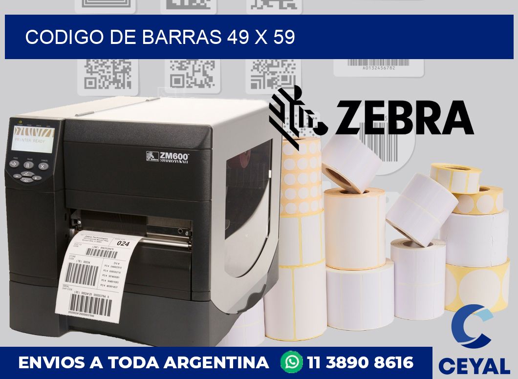 codigo de barras 49 x 59