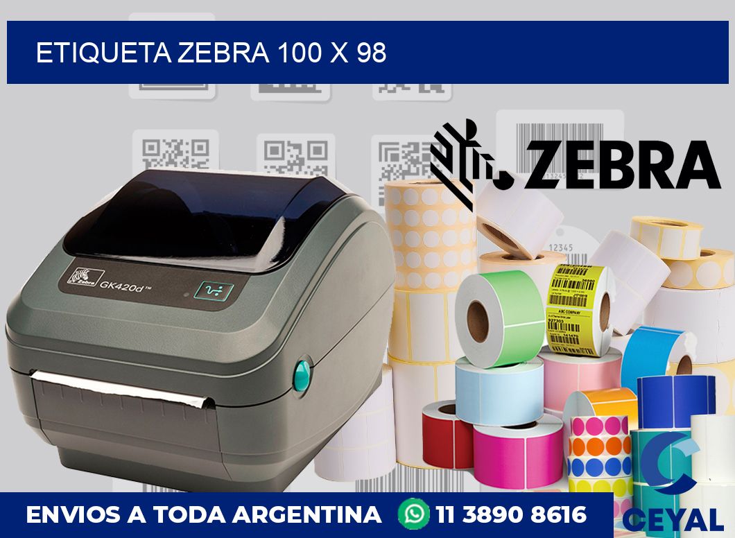 etiqueta zebra 100 x 98