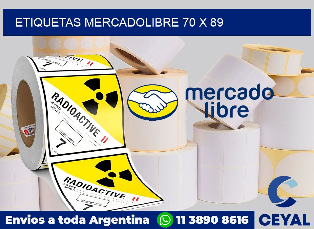 etiquetas mercadolibre 70 x 89