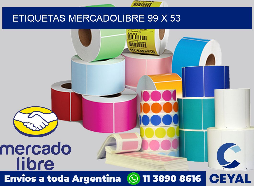 etiquetas mercadolibre 99 x 53