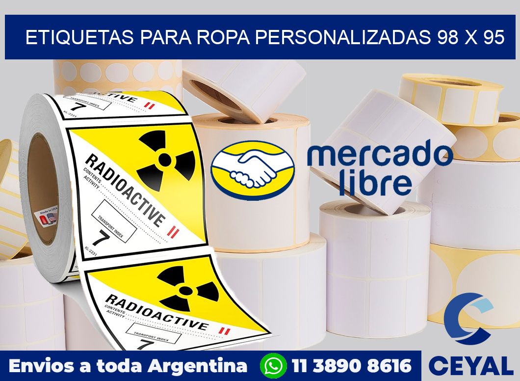 etiquetas para ropa personalizadas 98 x 95