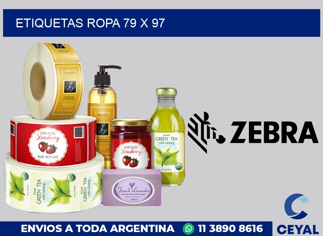 etiquetas ropa 79 x 97