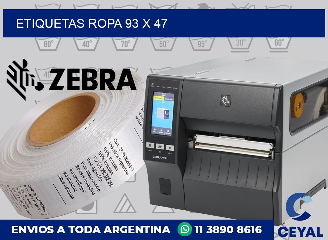 etiquetas ropa 93 x 47
