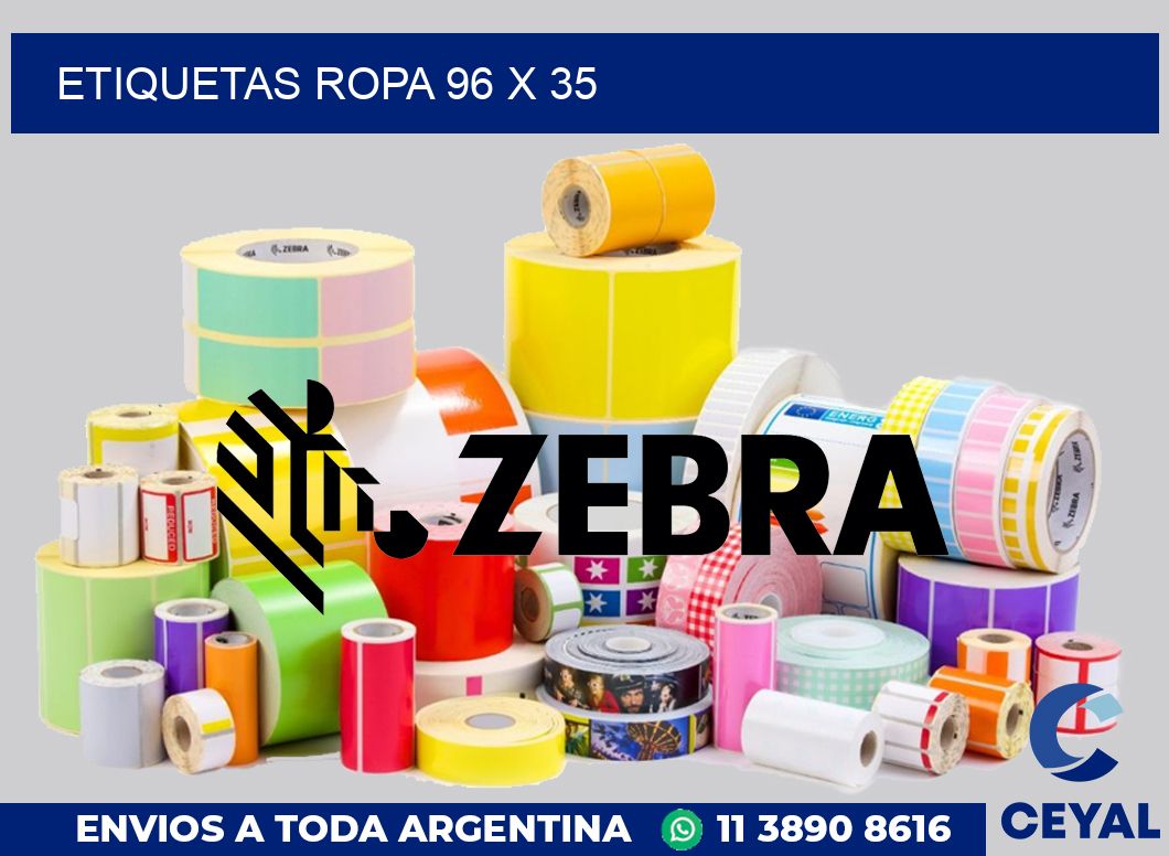 etiquetas ropa 96 x 35