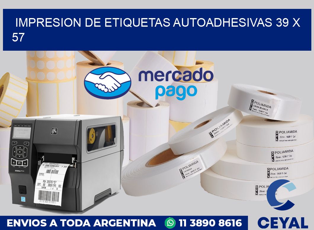 impresion de etiquetas autoadhesivas 39 x 57