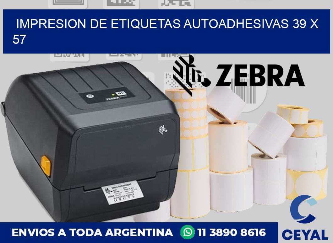 impresion de etiquetas autoadhesivas 39 x 57