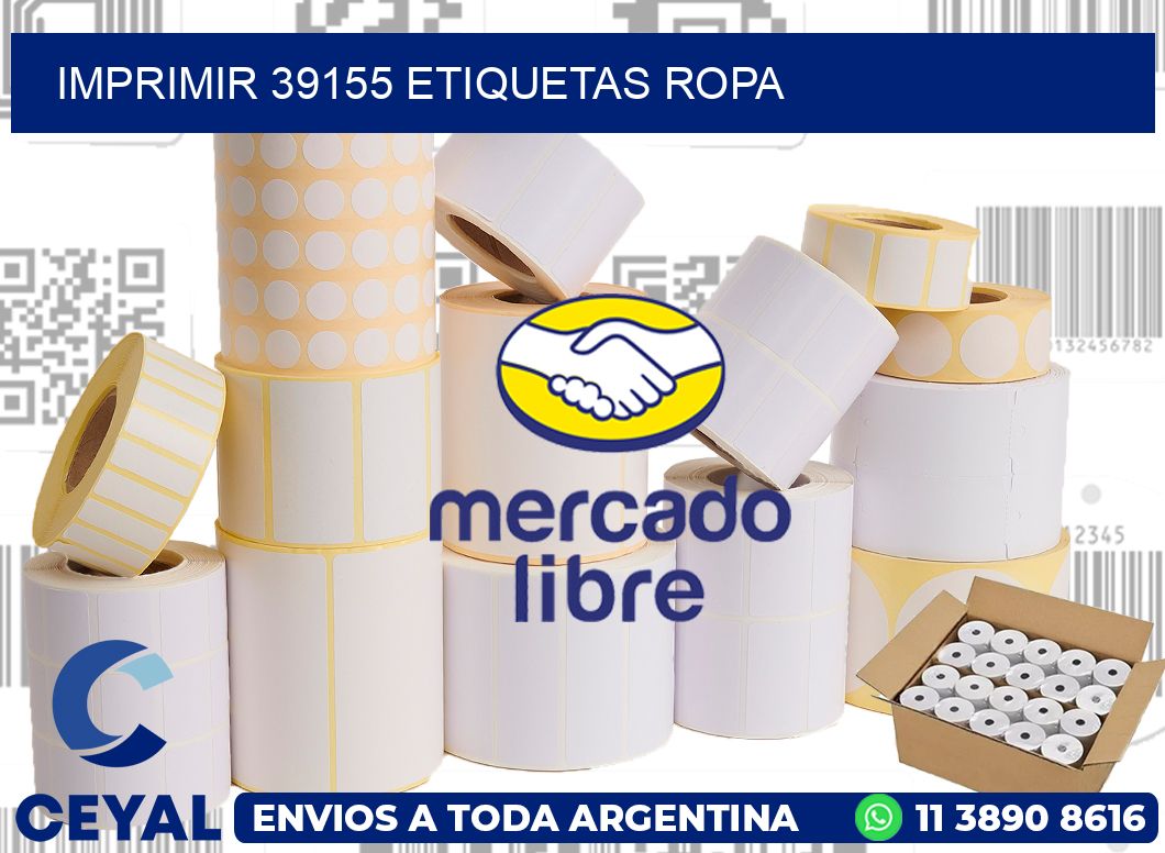 imprimir 39155 etiquetas ropa