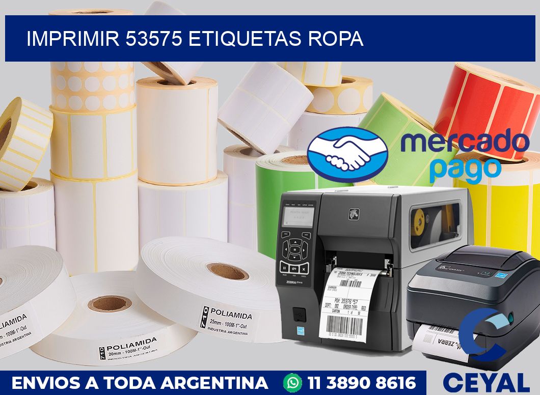 imprimir 53575 etiquetas ropa