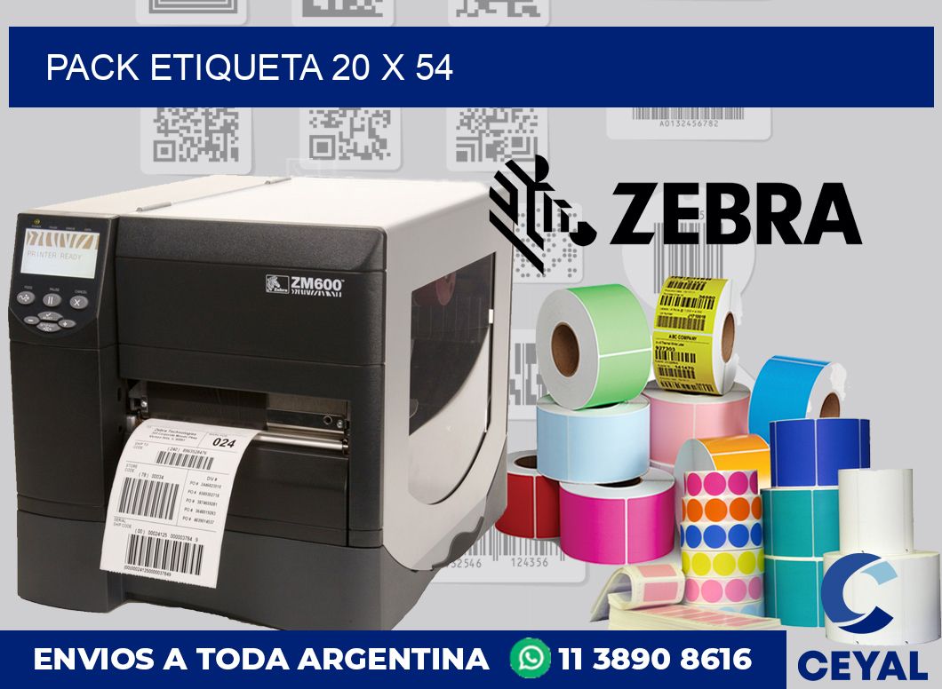 pack etiqueta 20 x 54