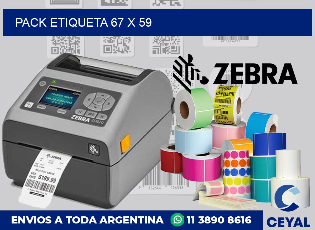 pack etiqueta 67 x 59
