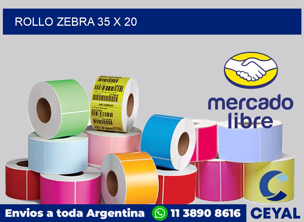 rollo zebra 35 x 20