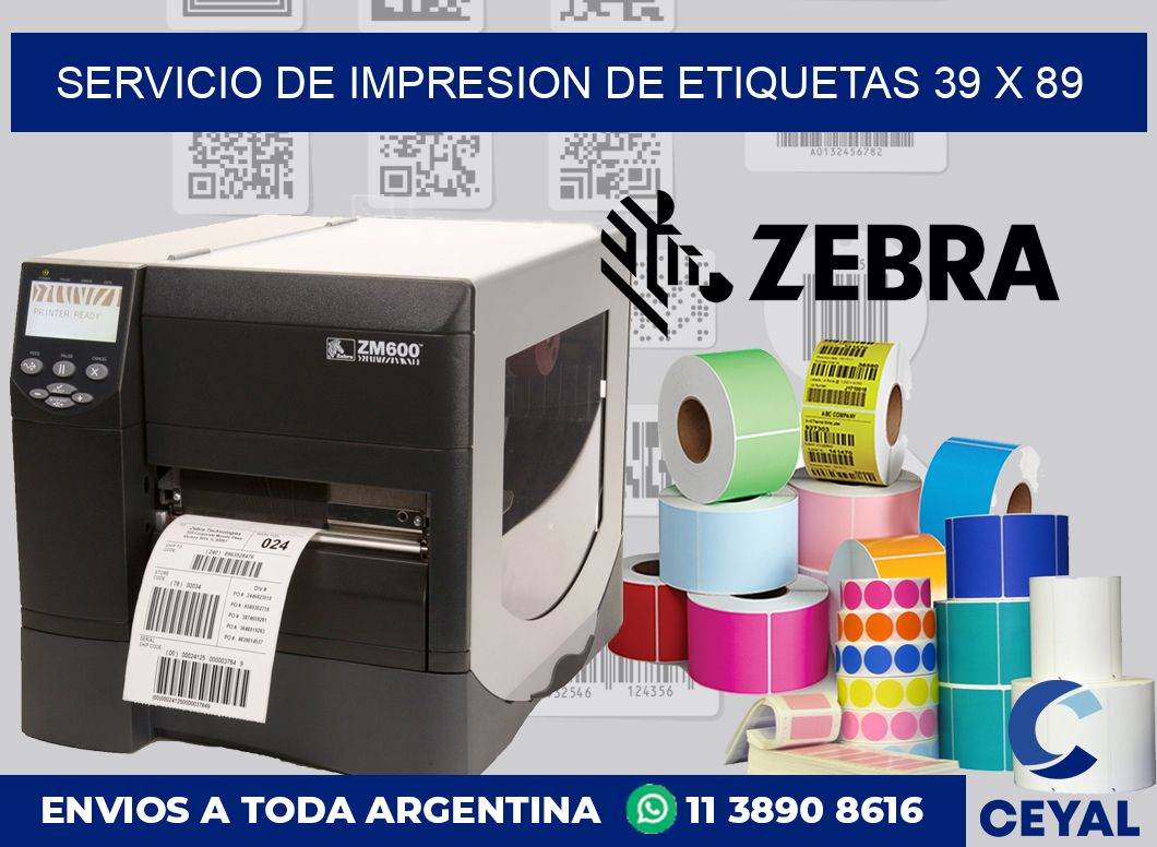 servicio de impresion de etiquetas 39 x 89