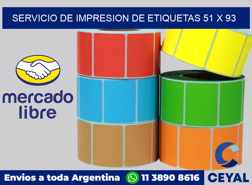 servicio de impresion de etiquetas 51 x 93