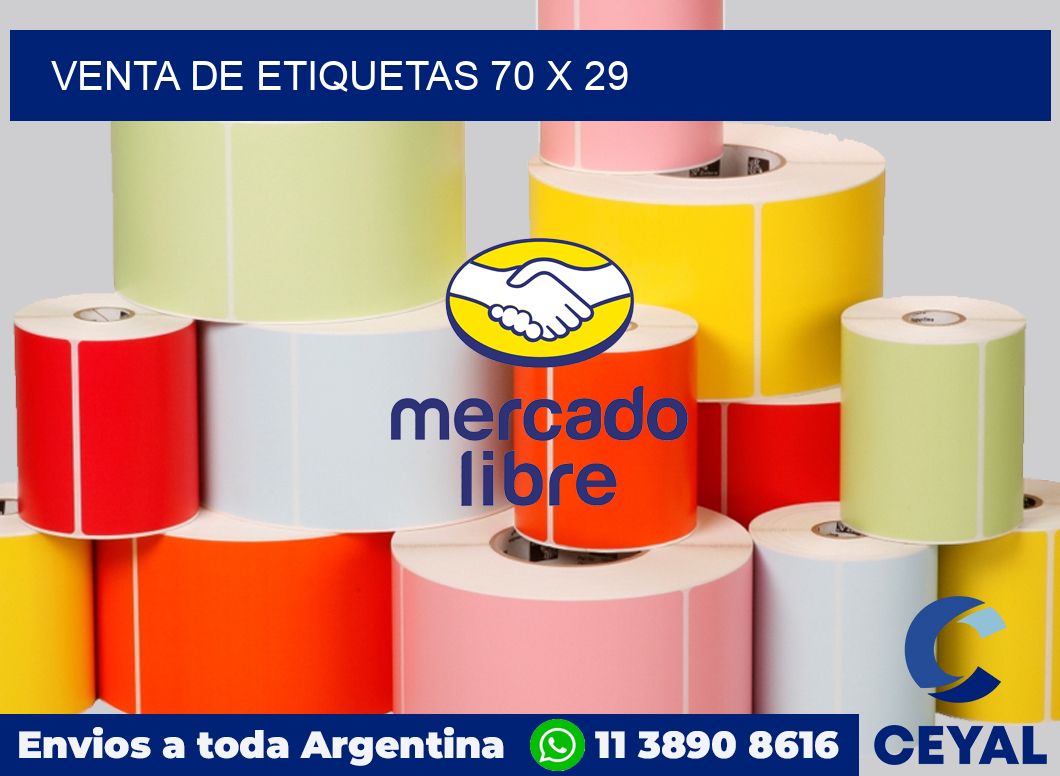 venta de etiquetas 70 x 29