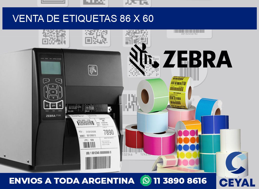 venta de etiquetas 86 x 60