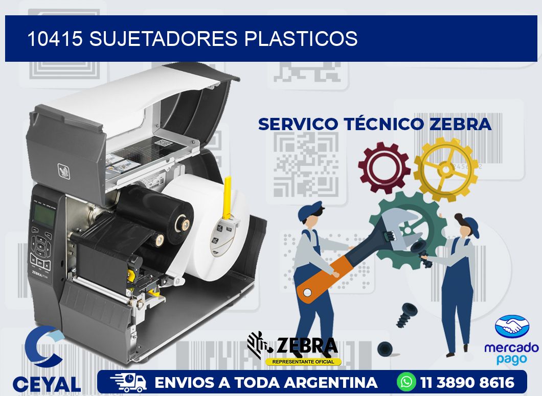 10415 SUJETADORES PLASTICOS