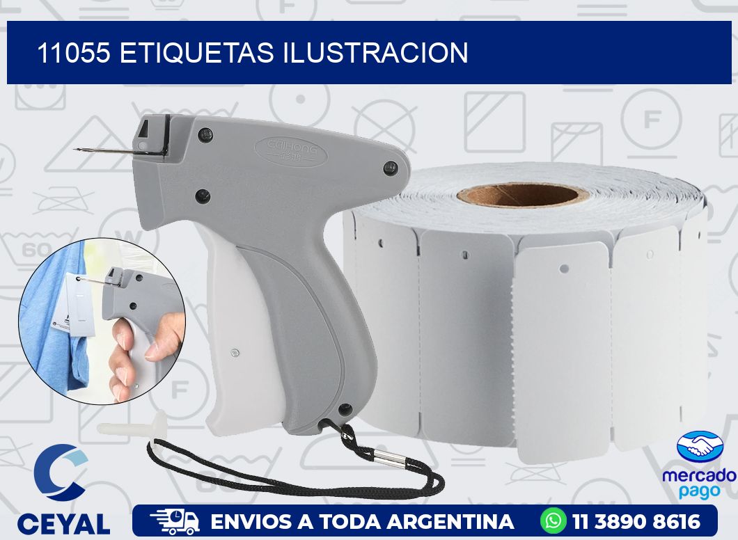 11055 ETIQUETAS ILUSTRACION