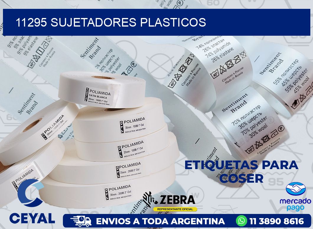 11295 SUJETADORES PLASTICOS