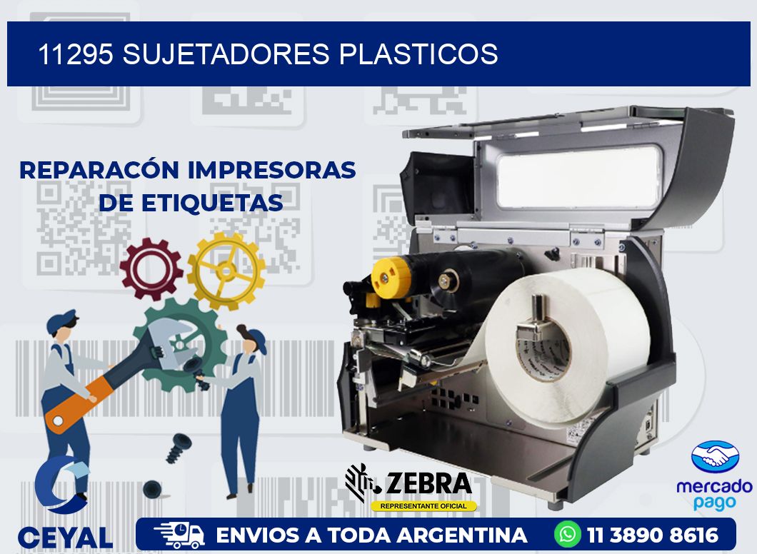11295 SUJETADORES PLASTICOS