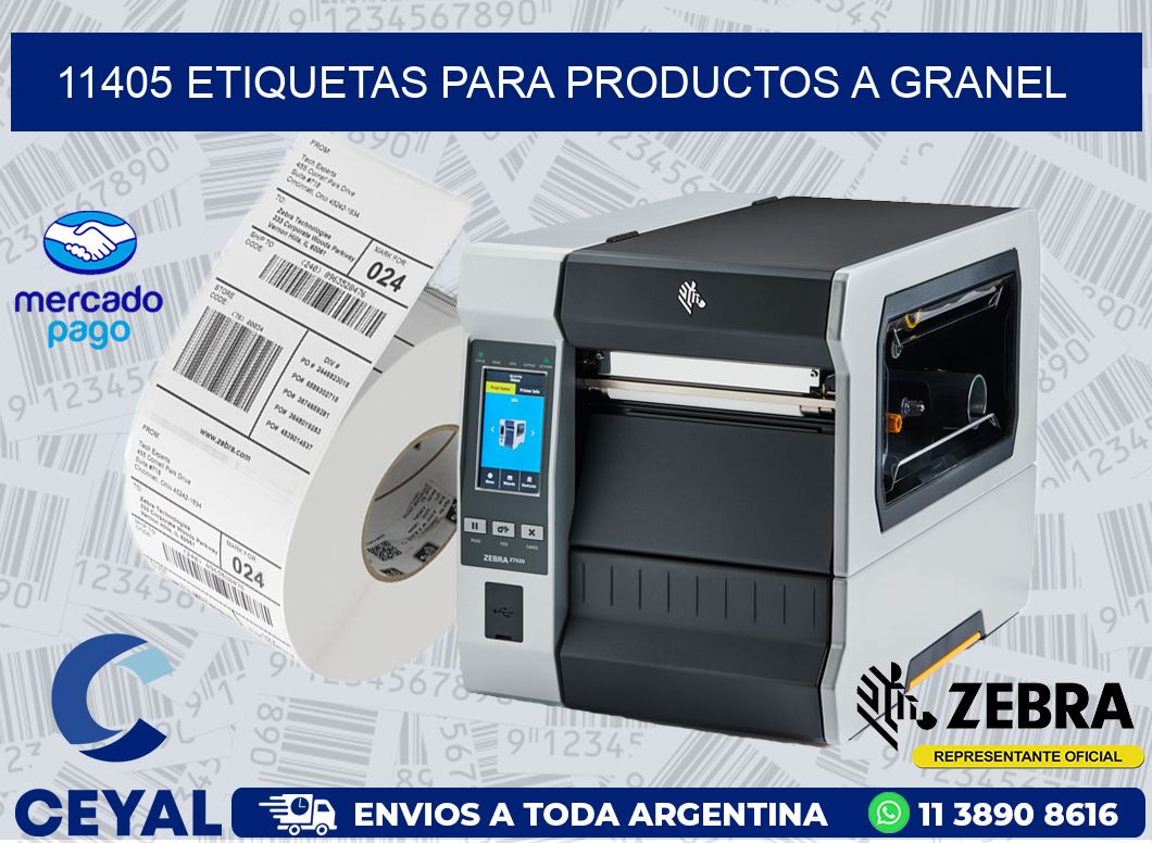 11405 ETIQUETAS PARA PRODUCTOS A GRANEL