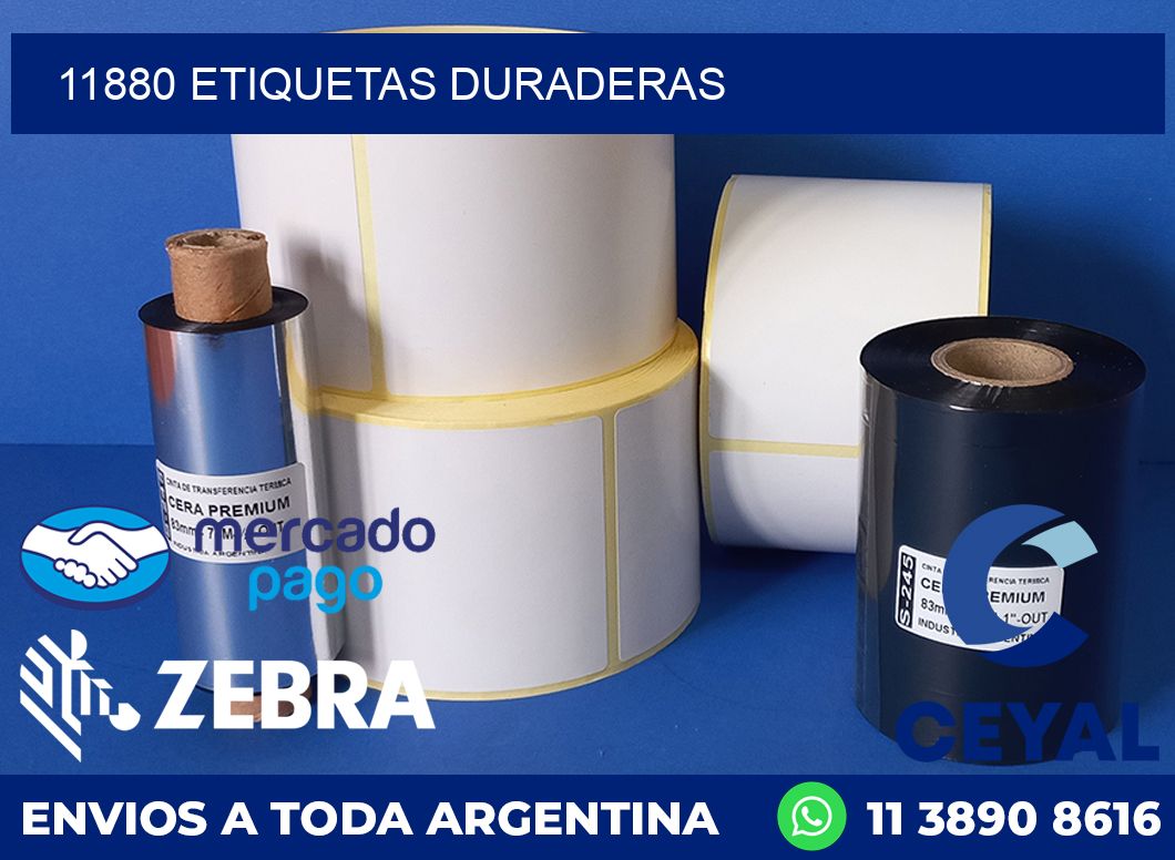 11880 ETIQUETAS DURADERAS