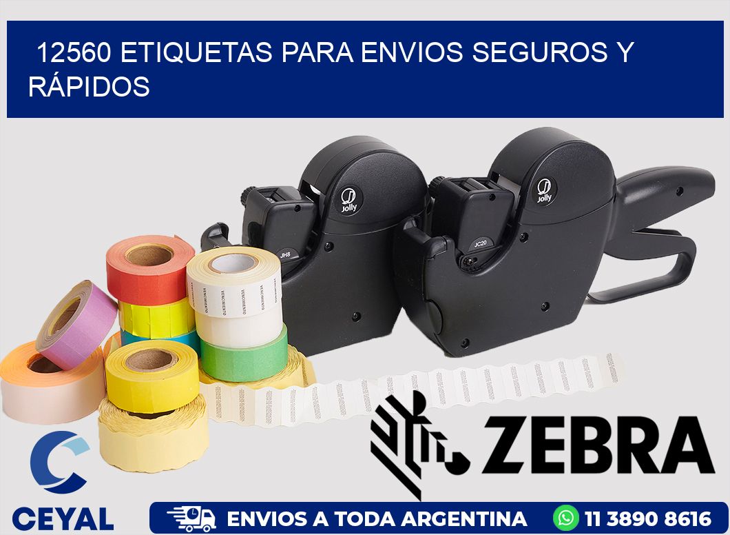 12560 ETIQUETAS PARA ENVIOS SEGUROS Y RÁPIDOS