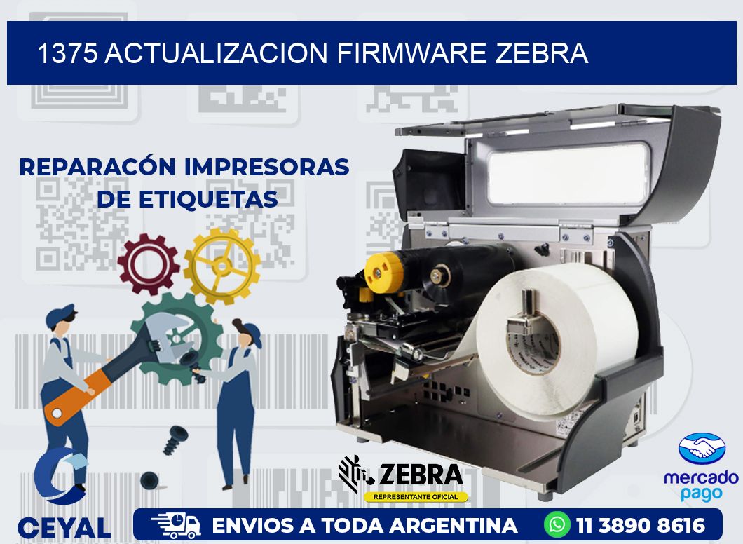 1375 ACTUALIZACION FIRMWARE ZEBRA