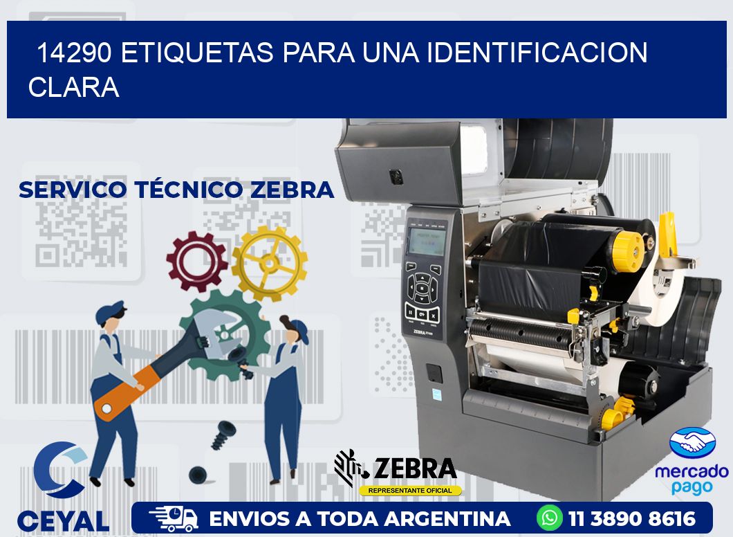 14290 ETIQUETAS PARA UNA IDENTIFICACION CLARA