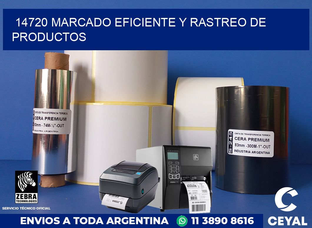 14720 MARCADO EFICIENTE Y RASTREO DE PRODUCTOS
