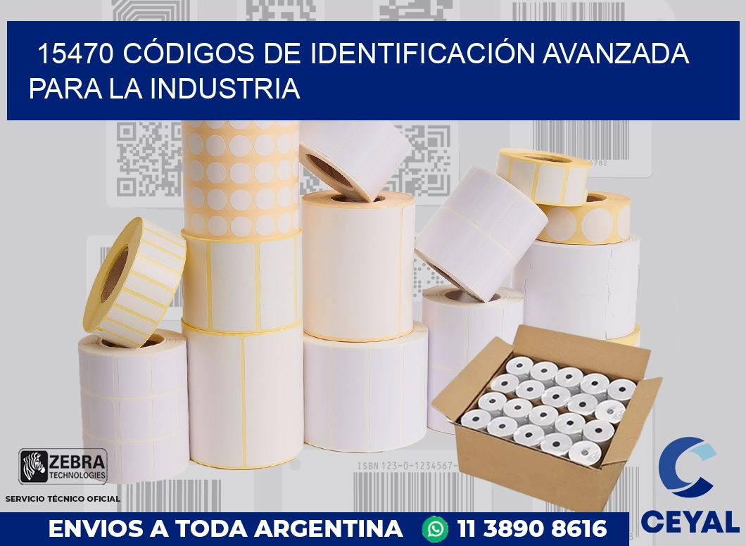 15470 CÓDIGOS DE IDENTIFICACIÓN AVANZADA PARA LA INDUSTRIA