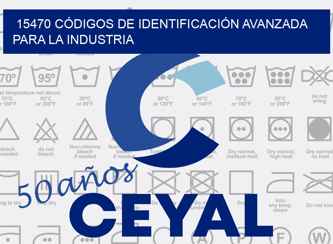 15470 CÓDIGOS DE IDENTIFICACIÓN AVANZADA PARA LA INDUSTRIA