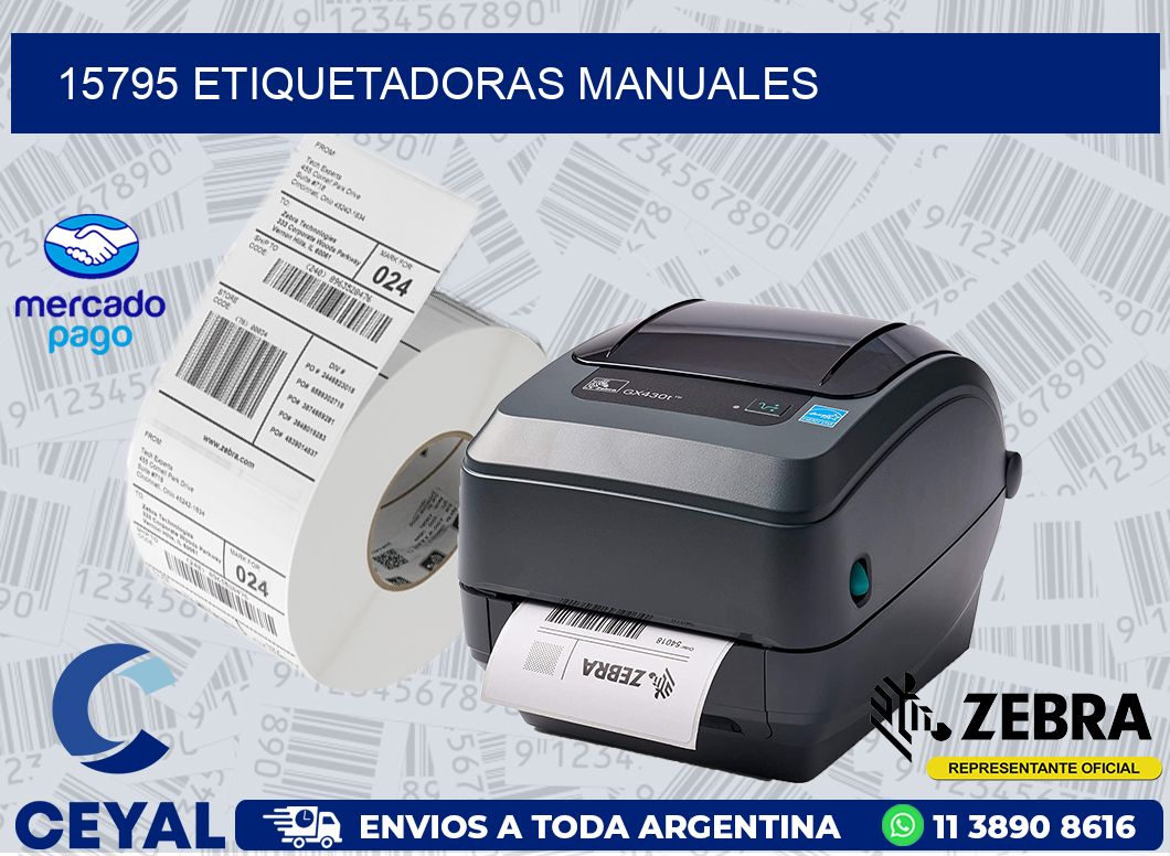 15795 ETIQUETADORAS MANUALES