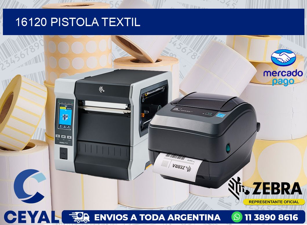 16120 PISTOLA TEXTIL