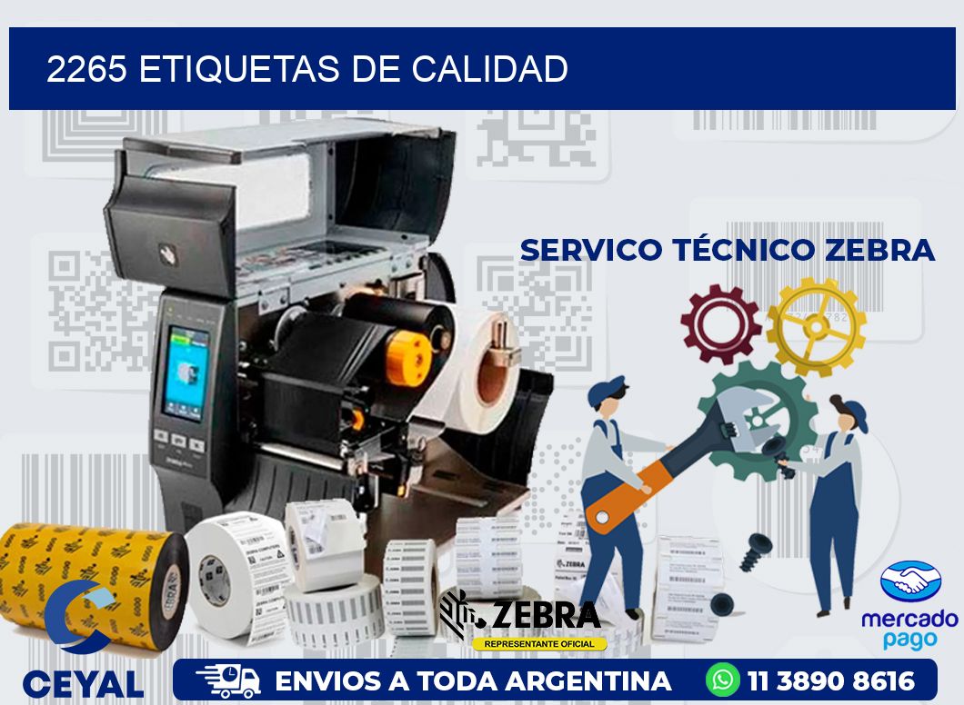 2265 ETIQUETAS DE CALIDAD