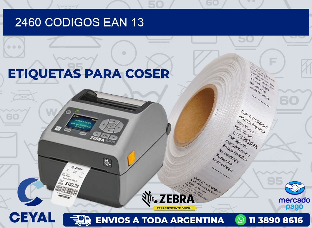 2460 CODIGOS EAN 13
