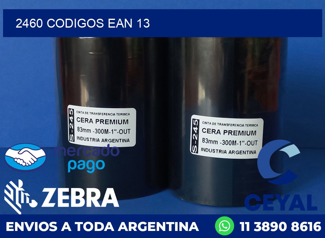 2460 CODIGOS EAN 13