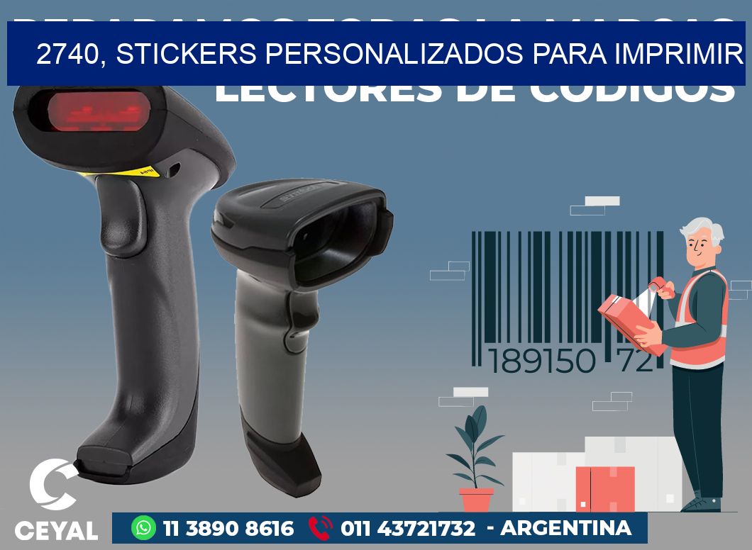 2740, stickers personalizados para imprimir
