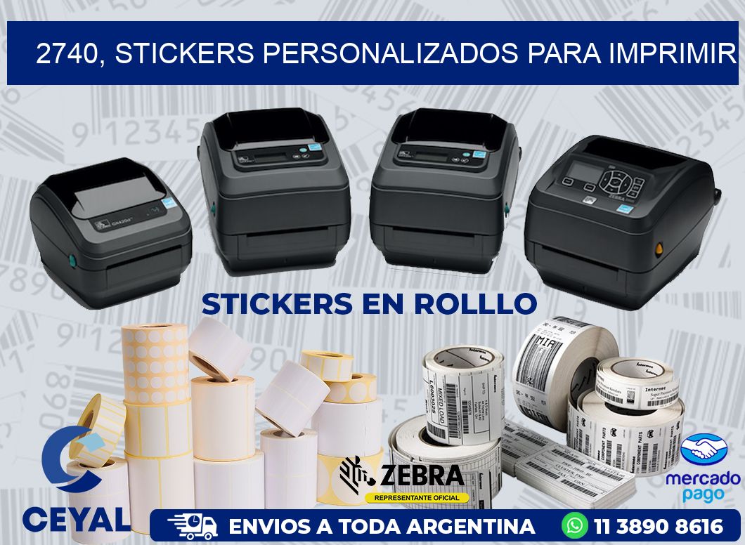 2740, stickers personalizados para imprimir