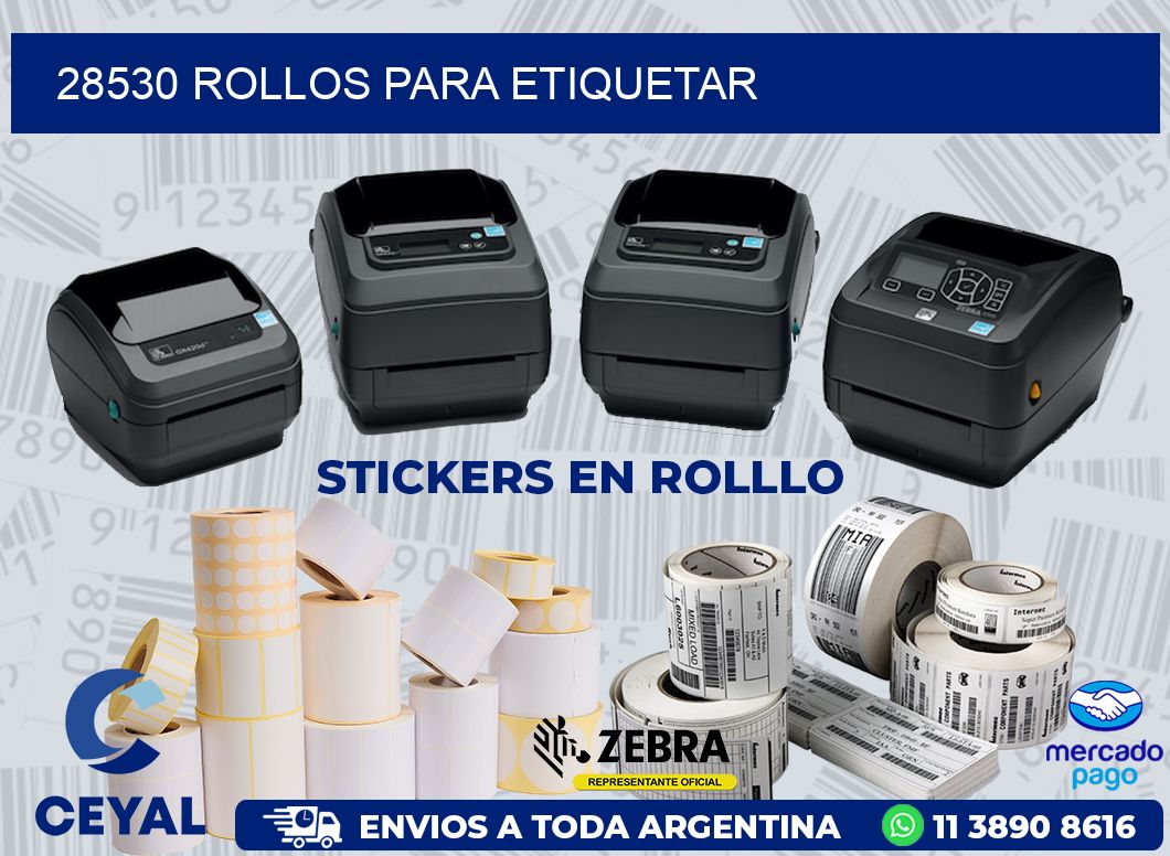 28530 ROLLOS PARA ETIQUETAR
